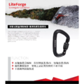 【Black Diamond】BD Liteforge Screwgate攀岩有鎖鉤環 保險鉤環 大D 臺灣製造-黑灰兩色 210248_2 【Black Diamond】BD Liteforge Screwgate攀岩有鎖鉤環 保險鉤環 大D 臺灣製造-黑灰兩色 210248_2