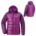 (女)【mont-bell】800FP鵝絨超輕量防風保暖連帽羽絨外套 防潑水 抗靜電 含收納袋-紫 1101465CV/PU (女)【mont-bell】800FP鵝絨超輕量防風保暖連帽羽絨外套 防潑水 抗靜電 含收納袋-紫 1101465CV/PU