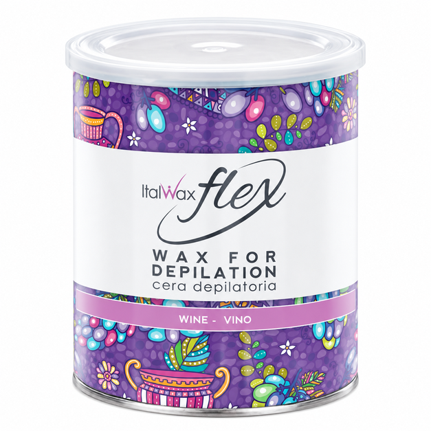 Italwax Flex系列 - 紅酒軟蠟 800ML Italwax Flex系列 - 紅酒軟蠟 800ML