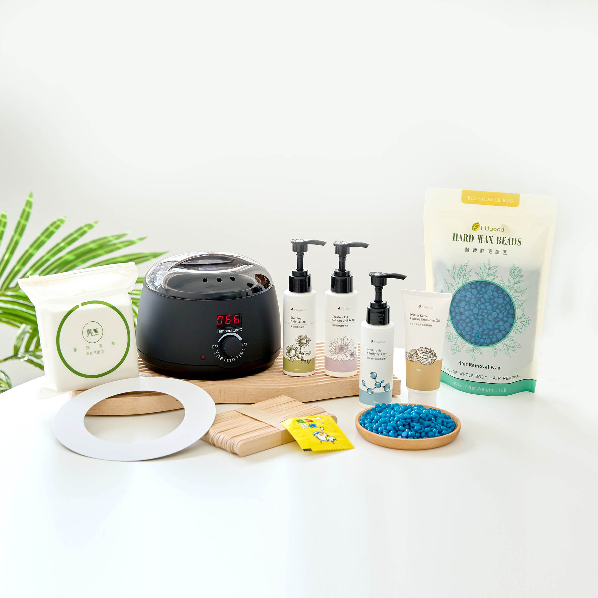 熱蠟頂級保養套組