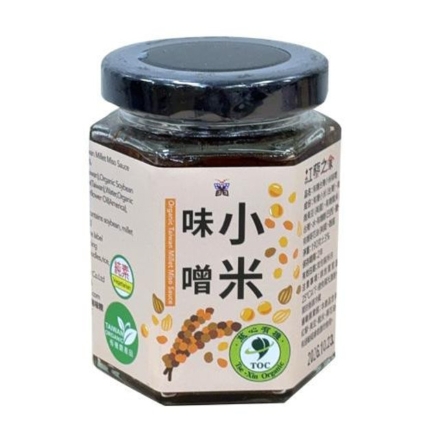 【紅藜之家】有機小米味噌 190g 【紅藜之家】有機小米味噌 190g