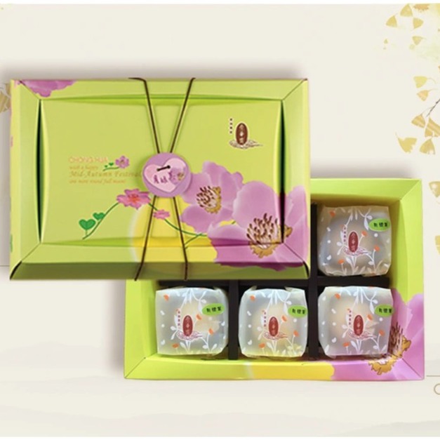 「預購」【崇華齋】月娘美-全素(6入) 「預購」【崇華齋】月娘美-全素(6入)