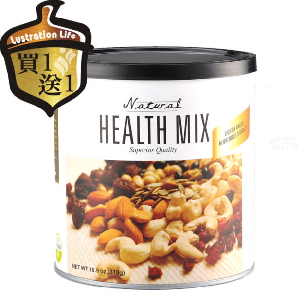 【清淨生活】天然綜合堅果 310g/罐 (買1送1) 【清淨生活】天然綜合堅果 310g/罐 (買1送1)
