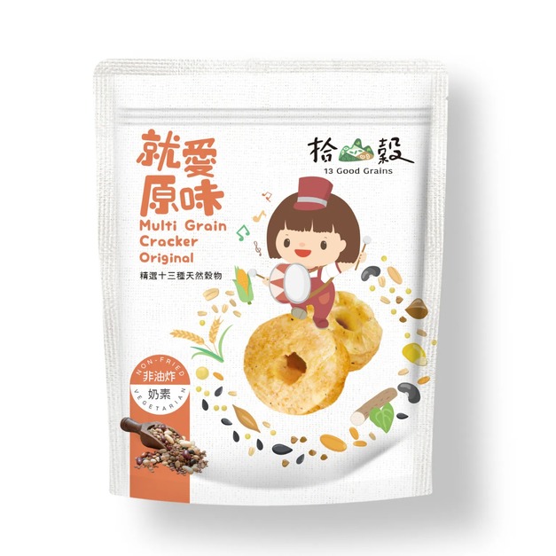 【一口田】十穀米同心餅-就愛原味 72g 【一口田】十穀米同心餅-就愛原味 72g