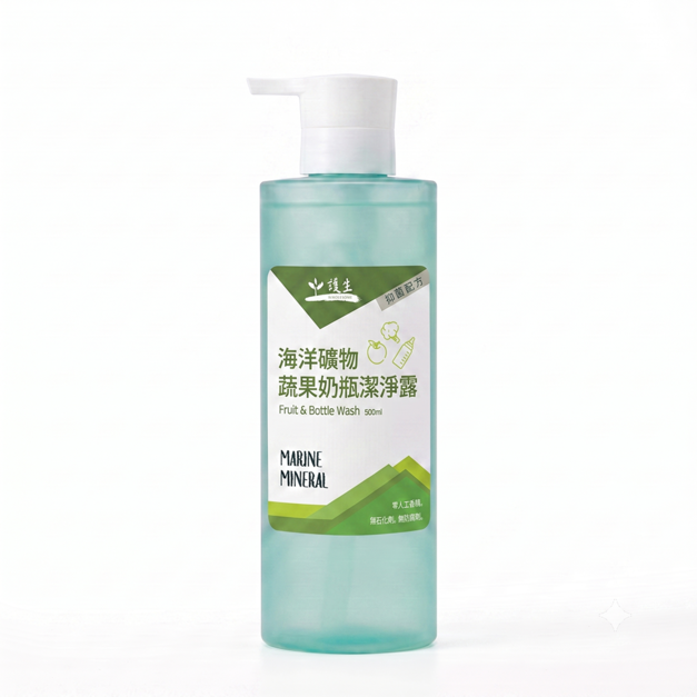 【護生】海洋礦物蔬果奶瓶潔淨露500ml 【護生】海洋礦物蔬果奶瓶潔淨露500ml
