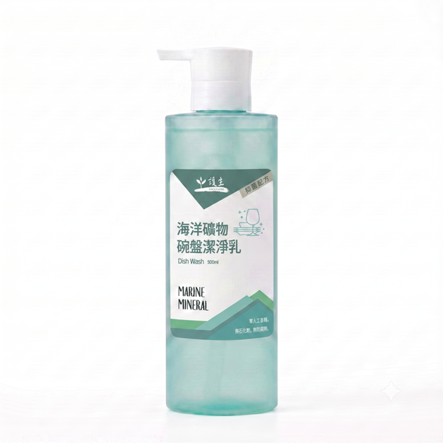 【護生】海洋礦物餐具潔淨乳500ml 【護生】海洋礦物餐具潔淨乳500ml