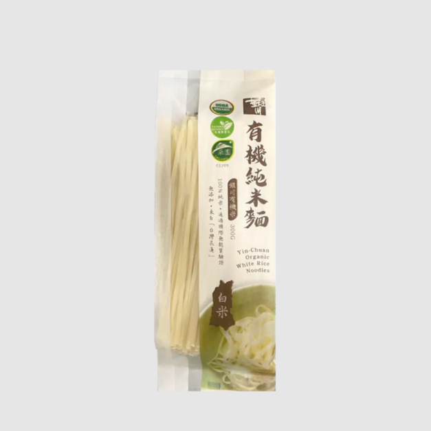 【銀川】有機純米麵條-白米 300g 【銀川】有機純米麵條-白米 300g