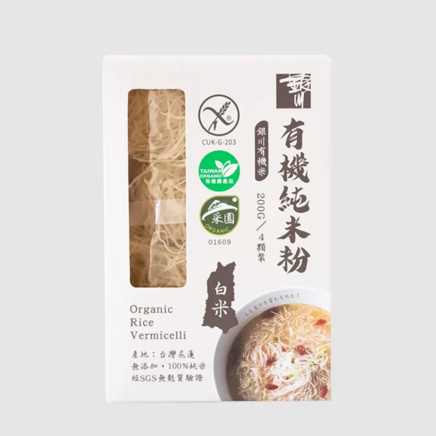 【銀川】有機純米粉 200g/4入裝 【銀川】有機純米粉 200g/4入裝