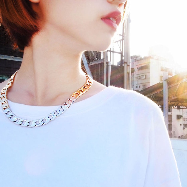 穿梭銀河 - 時空餘暉雙色項鍊 穿梭銀河 - 時空餘暉雙色項鍊