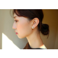 春分新生 花苞珍珠環抱耳環 春分新生 花苞珍珠環抱耳環