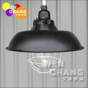LOFT 工業風 玻璃 有蓋 有網 搪瓷防爆吊燈 可裝100瓦燈泡 LC-038 《特價》 LOFT 工業風 玻璃 有蓋 有網 搪瓷防爆吊燈 可裝100瓦燈泡 LC-038 《特價》