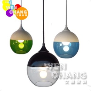 北歐普普風 彩版玻璃吊燈 贈光源 純粹-圓 LC025 《特價》 北歐普普風 彩版玻璃吊燈 贈光源 純粹-圓 LC025 《特價》
