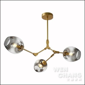 北歐 現代簡約 泡泡吊燈三頭 復刻版 LC-110-3 北歐 現代簡約 泡泡吊燈三頭 復刻版 LC-110-3