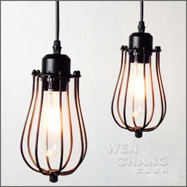 新古典風 復古 鐵藝 柚子吊燈 餐廳燈 樓梯燈 造型燈《特價》LC-002