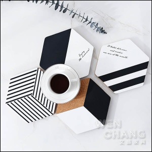 ZAKKA 六角軟木隔熱墊 墊子 四款配色 Z121 ZAKKA 六角軟木隔熱墊 墊子 四款配色 Z121