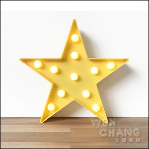 北歐風卡通童趣LED燈壁掛 星星 文青小夜燈 拍照道具 派對佈置 Z089-G 北歐風卡通童趣LED燈壁掛 星星 文青小夜燈 拍照道具 派對佈置 Z089-G
