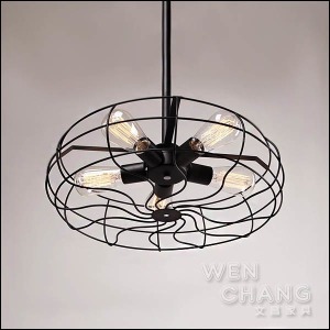 LOFT 復古風 風扇吸頂燈 吊燈 可搭配愛迪生燈泡 LCE-007 LOFT 復古風 風扇吸頂燈 吊燈 可搭配愛迪生燈泡 LCE-007