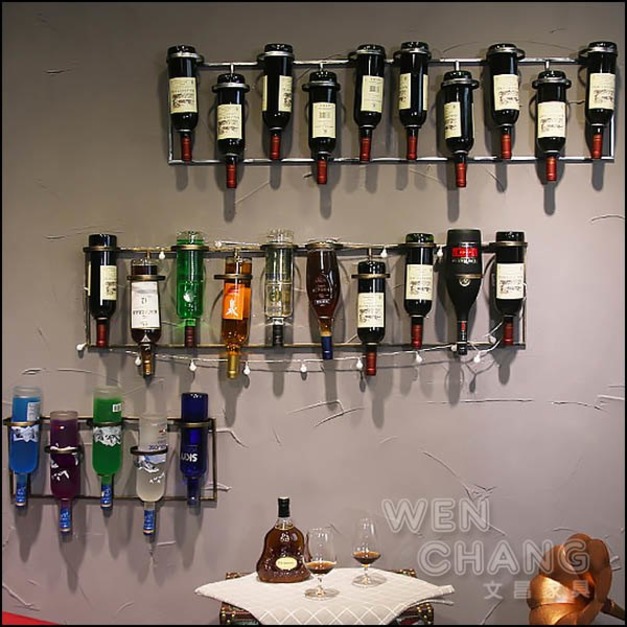 美式工業風 復古經典 葡萄酒架 大小款 Z088