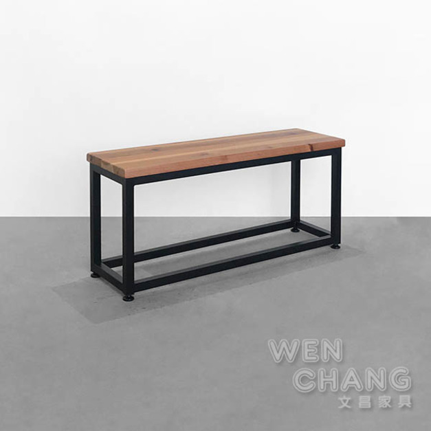 訂製品 工業風 鐵木長凳 CUA-014
