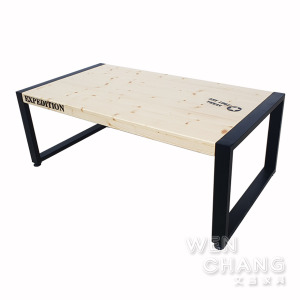 訂製品 LOFT 工業風 希特鐵木大茶几 CU088 訂製品 LOFT 工業風 希特鐵木大茶几 CU088