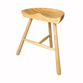 丹麥15世紀流傳 Shoemaker Chair 鞋匠椅 三腳椅凳 No49 ash材質 複刻版-ST025 丹麥15世紀流傳 Shoemaker Chair 鞋匠椅 三腳椅凳 No49 ash材質 複刻版-ST025