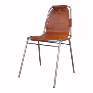 LOFT 工業風 希特真皮餐椅 鐵管 仿舊 CH058 LOFT 工業風 希特真皮餐椅 鐵管 仿舊 CH058