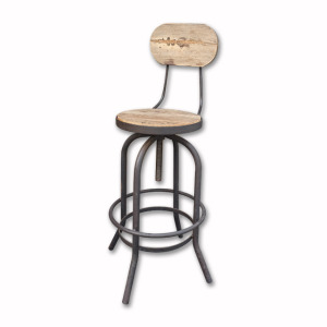 工業風 復古做舊仿舊風格 賈克斯 高背璇轉吧椅 ST037 工業風 復古做舊仿舊風格 賈克斯 高背璇轉吧椅 ST037