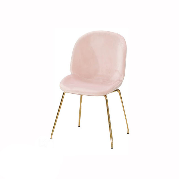 甲蟲椅 絨布餐椅 鍍金腳輕奢華風格 Beetle Dining Chair 甲蟲椅 絨布餐椅 鍍金腳輕奢華風格 Beetle Dining Chair