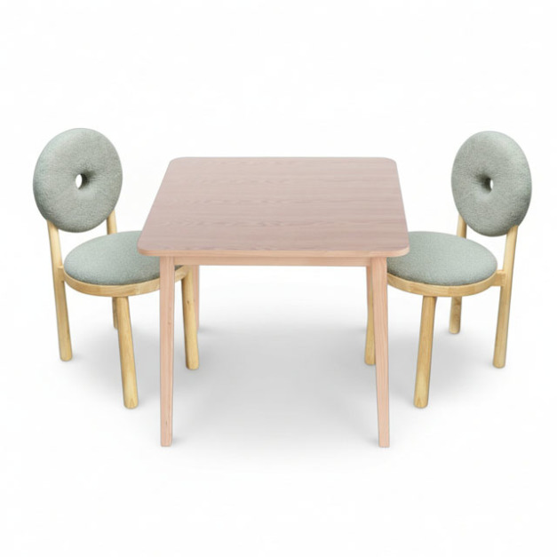 【安心搭配組 NO6.】一桌二椅 / 一桌四椅 溫潤木質系餐桌椅組 小家庭・多功能生活空間適用 【安心搭配組 NO6.】一桌二椅 / 一桌四椅 溫潤木質系餐桌椅組 小家庭・多功能生活空間適用