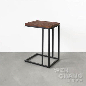 訂製品 工業風 鐵木小邊几 小茶几 三色 CU040 訂製品 工業風 鐵木小邊几 小茶几 三色 CU040