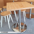 訂製品 原木 實木 不鏽鋼圓盤腳桌 商空桌 可訂製 CU114_1 訂製品 原木 實木 不鏽鋼圓盤腳桌 商空桌 可訂製 CU114_1