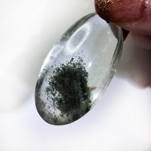 天然水晶 綠幽靈水晶項鍊 吊墜 共生水晶 WB022 天然水晶 綠幽靈水晶項鍊 吊墜 共生水晶 WB022