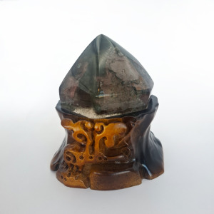 天然水晶 四季幽靈水晶 紅幽靈 綠幽靈 擺件 裝飾品 共生水晶 WB024 天然水晶 四季幽靈水晶 紅幽靈 綠幽靈 擺件 裝飾品 共生水晶 WB024
