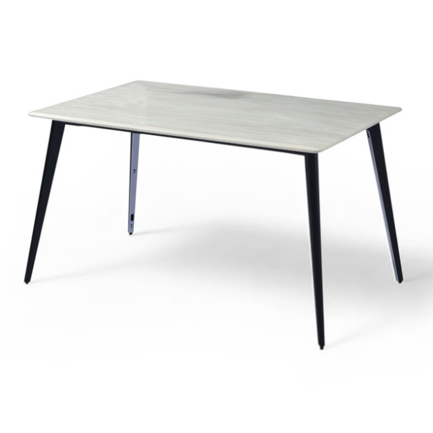 天然石紋餐桌 130cm|雲光岩紋餐桌|北歐現代餐桌|金屬鐵腳|小家庭四人桌|客廳餐廳工作桌|TBB060 天然石紋餐桌 130cm|雲光岩紋餐桌|北歐現代餐桌|金屬鐵腳|小家庭四人桌|客廳餐廳工作桌|TBB060