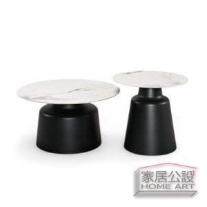 【莫比烏斯 Mobius】岩板雕塑大小茶几組|耐磨大理石紋圓桌 (客廳/公設會所/現代簡約) TBB008 【莫比烏斯 Mobius】岩板雕塑大小茶几組|耐磨大理石紋圓桌 (客廳/公設會所/現代簡約) TBB008