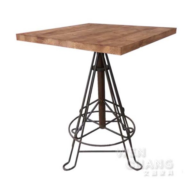 訂製品 LOFT 工業風 格雷旋轉餐桌 吧台桌 吧桌 吧檯桌 CU003 訂製品 LOFT 工業風 格雷旋轉餐桌 吧台桌 吧桌 吧檯桌 CU003