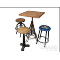 訂製品 LOFT 工業風 格雷旋轉餐桌 吧台桌 吧桌 吧檯桌 CU003_1 訂製品 LOFT 工業風 格雷旋轉餐桌 吧台桌 吧桌 吧檯桌 CU003_1