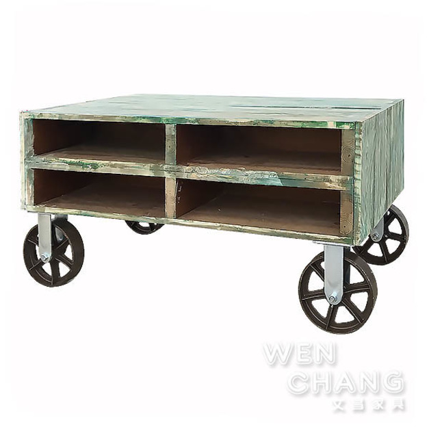 訂製品 LOFT工業風  查克鑄鐵茶几 CU026