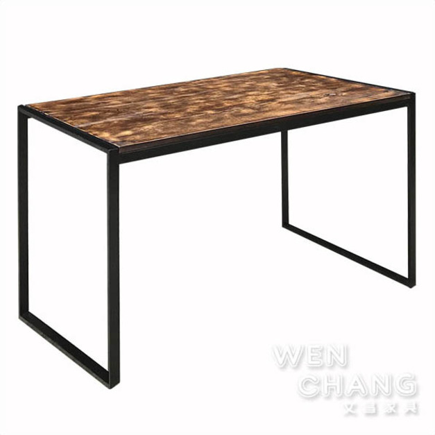 訂製品 白橡木扁管口字桌 無木節 兩色 CU041 訂製品 白橡木扁管口字桌 無木節 兩色 CU041