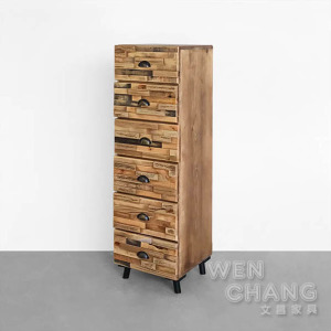 訂製品 仿舊復古 麥格文六抽收納櫃 儲物櫃 CU061 訂製品 仿舊復古 麥格文六抽收納櫃 儲物櫃 CU061