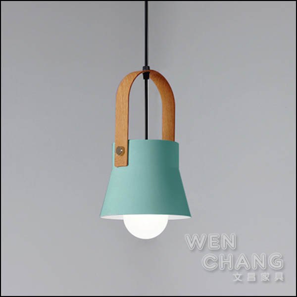 北歐 木環吊燈 (長款) 4色 LC-120