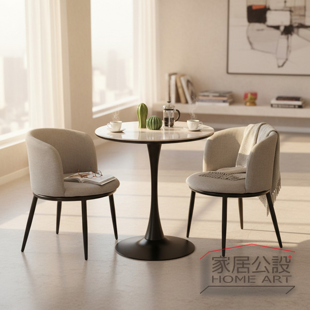 客廳旁的小空間搭配也好看