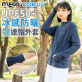 【MEGA COOUV】防曬深藍色外套 男女共版 UV-406_2 【MEGA COOUV】防曬深藍色外套 男女共版 UV-406_2