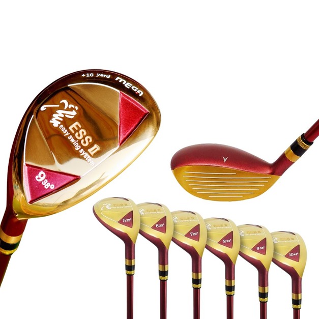 【MEGA GOLF】現貨+預購  ESS II 鐵木桿套組 5~10號鐵木桿 UT 【MEGA GOLF】現貨+預購  ESS II 鐵木桿套組 5~10號鐵木桿 UT