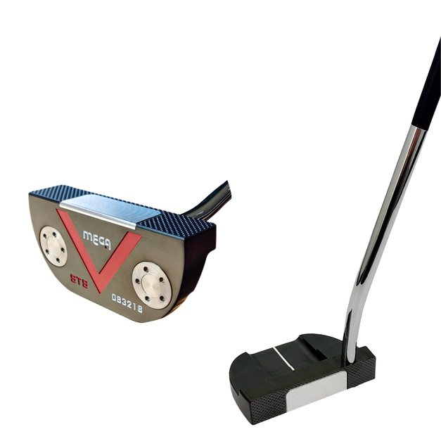【MEGA GOLF】STS站立式半圓推桿(彎管)|CNC軟鐵鍛造、低重心精準瞄準 【MEGA GOLF】STS站立式半圓推桿(彎管)|CNC軟鐵鍛造、低重心精準瞄準