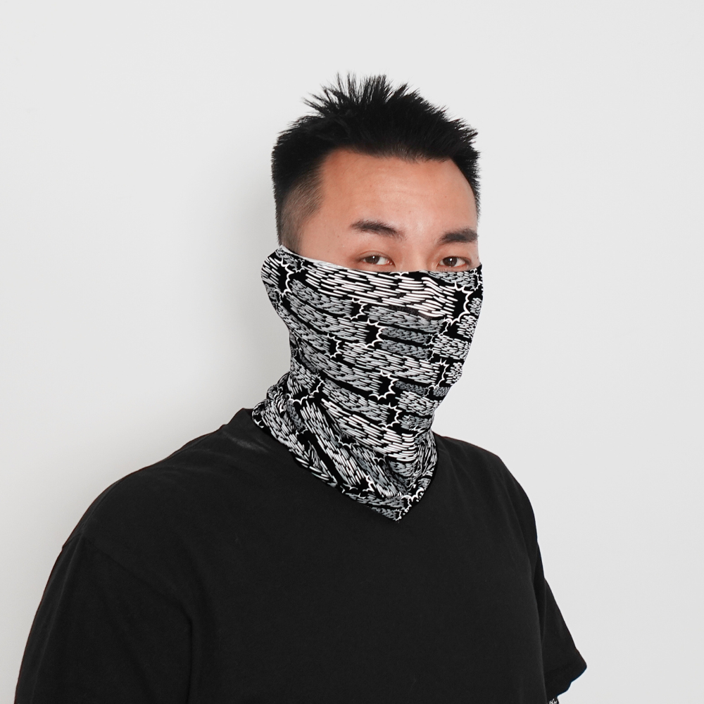 迪卡冰感頭巾 使用示範 迪卡冰感頭巾 使用示範