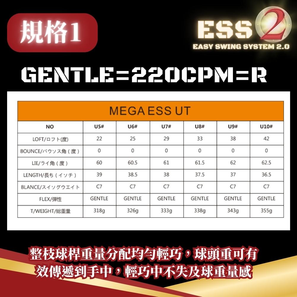 ESS II 鐵木桿 4~10號 UT展示 ESS II 鐵木桿 各號鐵木桿展示