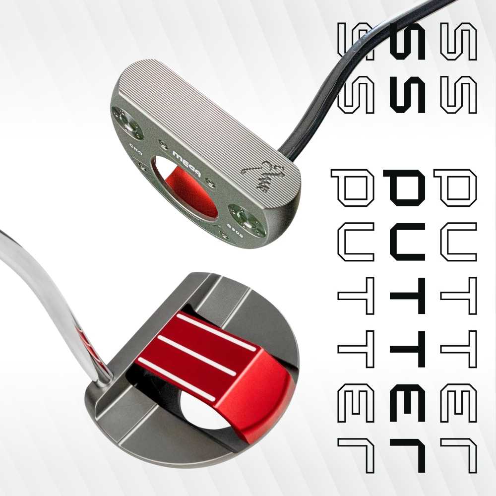 CNC軟鐵結構 推桿穩定擊球 MEGA GOLF 推桿 CNC軟鐵結構細節