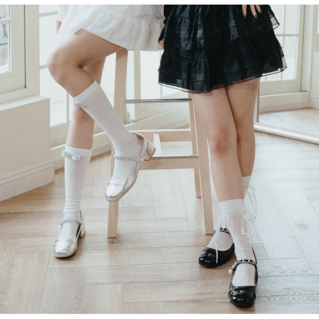 【jnauxz】現貨黑/銀39!! 售完不補 月光華爾滋 法式復古低跟瑪麗珍鞋 (三色) 【jnauxz】現貨黑/銀39!! 售完不補 月光華爾滋 法式復古低跟瑪麗珍鞋 (三色)