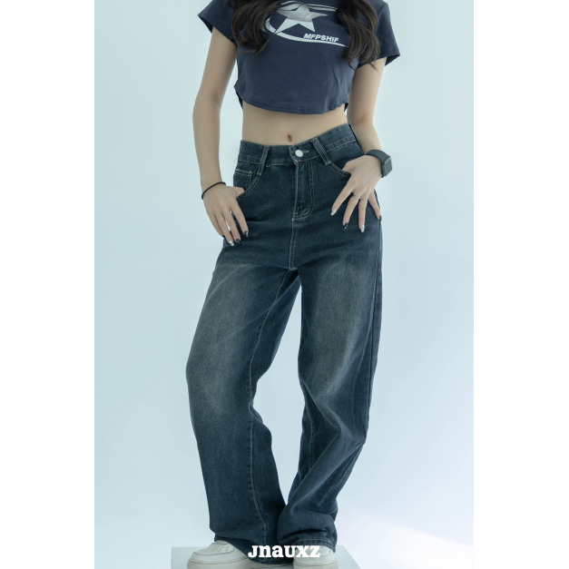 【jnauxz】本期推薦!! 復古直筒男友褲 【jnauxz】本期推薦!! 復古直筒男友褲